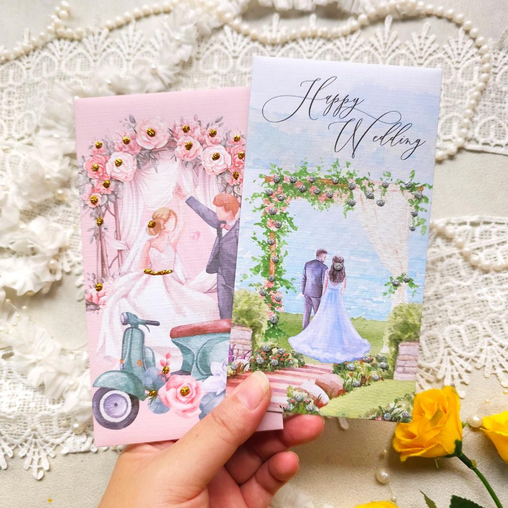 

ANGPAO WEDDING COUPLE CUTE / AMPLOP / HONGPAO NIKAH / pernikahan READY STOK