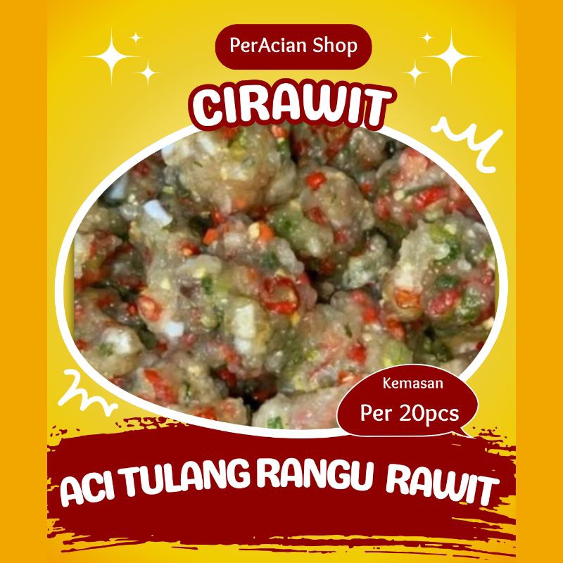 CIRAWIT - Cirawang Pedas - Kemasan 20 pcs