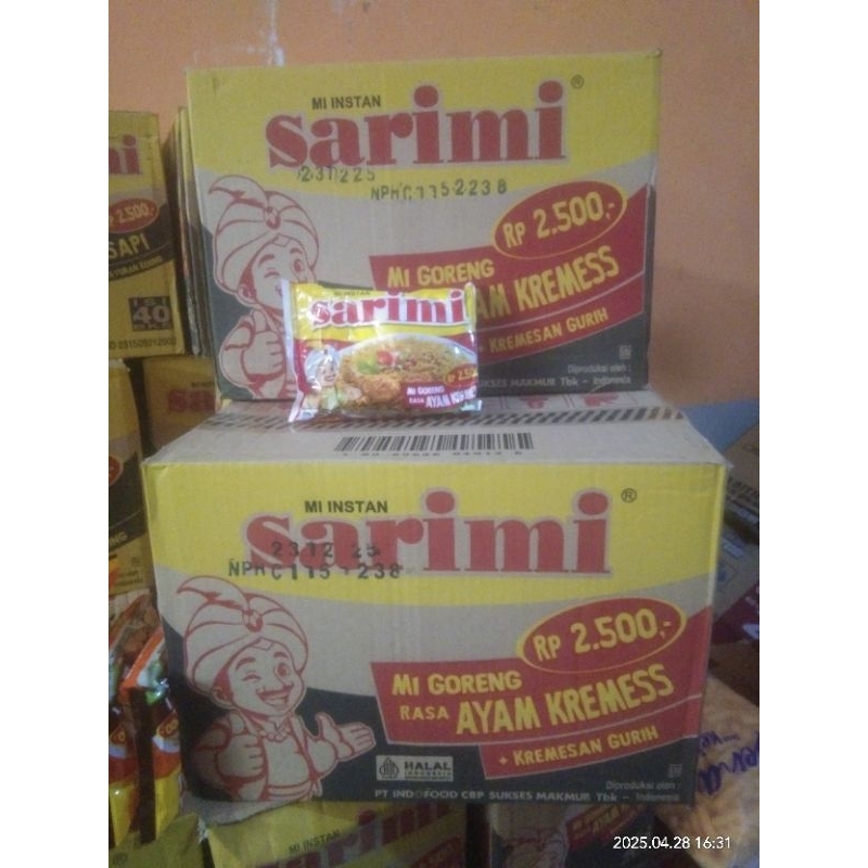 

sarimi goreng kremes