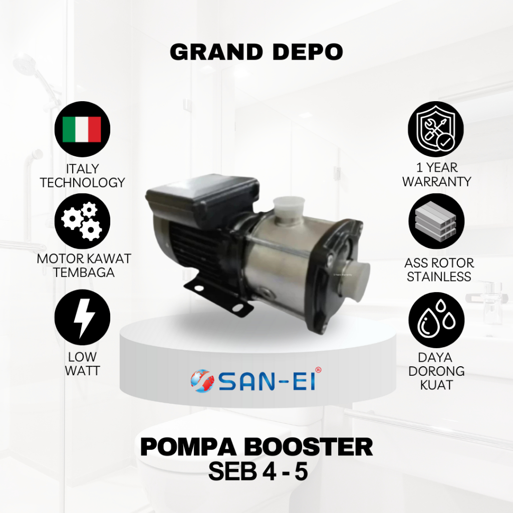 San Ei Pompa Air Booster SEB 4-5 / Pompa Dorong San Ei