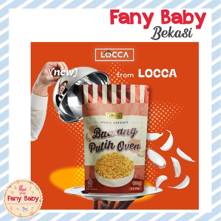 

LOCCA BAWANG PUTIH OVEN 120GR ( 5 SACHET X 24GR )