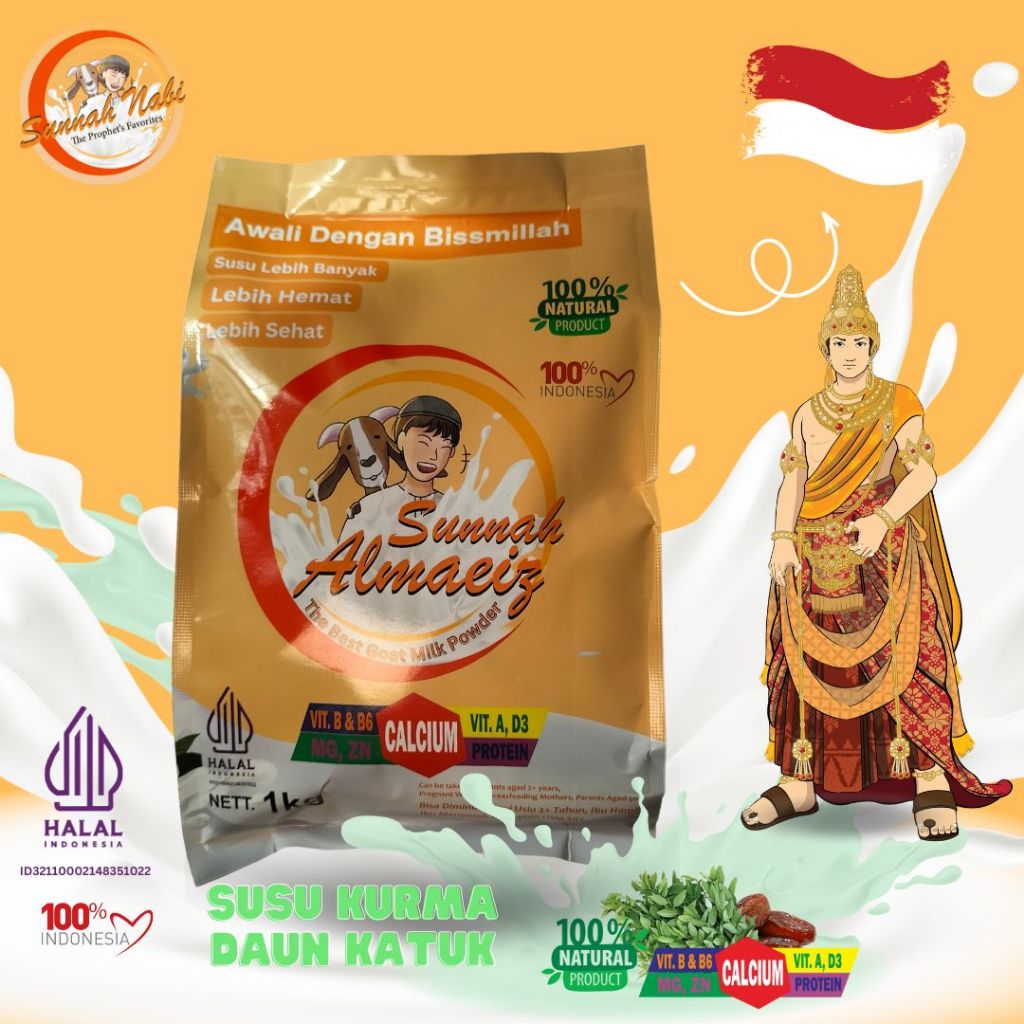 

Sunnah Almaeiz Daun Katuk 1kg