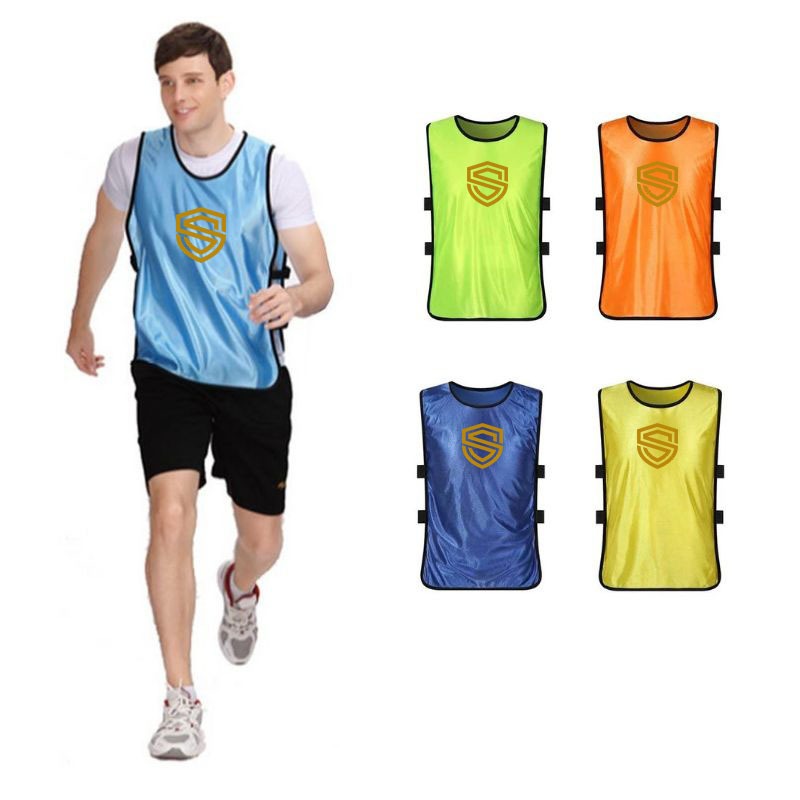 Rompi Pemain Cadangan Rompi Futsal Stuvco Sepakbola Takraw Pria Wanita Rompi Karet