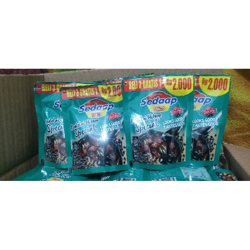 

Kecap sedaap 2000 1 paket isi 4pcs