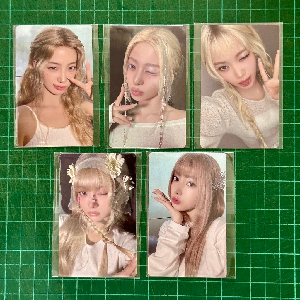 LE SSERAFIM - HOT Photocard PC WEVERSE FANSIGN