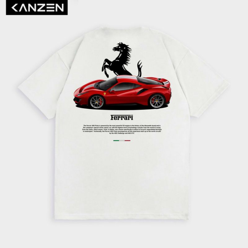 Kanzen T-shirt FERRARI 488 PISTA