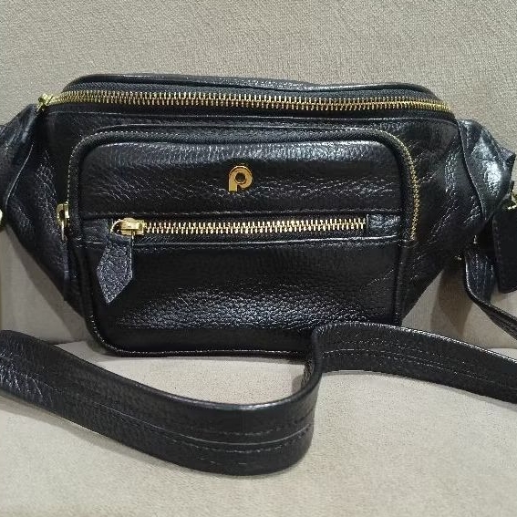 TAS PINGGANG PAPILLON K 3450 SEKEN WARNA HITAM LIKE NEW