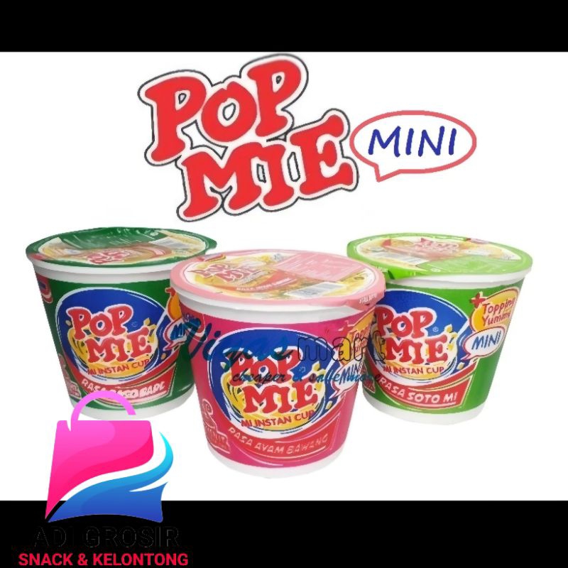

POP MI MINI Cup 35 gr Aneka Rasa