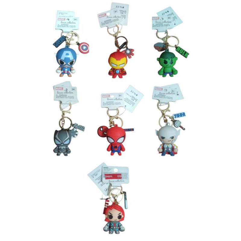 Gantungan Kunci Miniso - Marvel Collection Charm