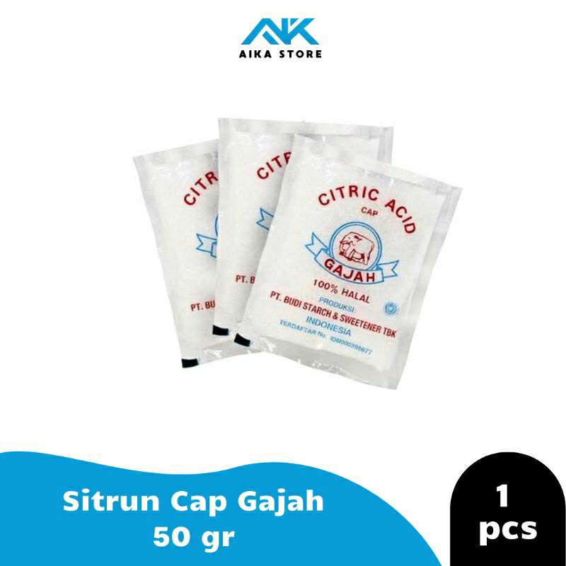 

Sitrun/Citrun Cap Gajah 50 gram