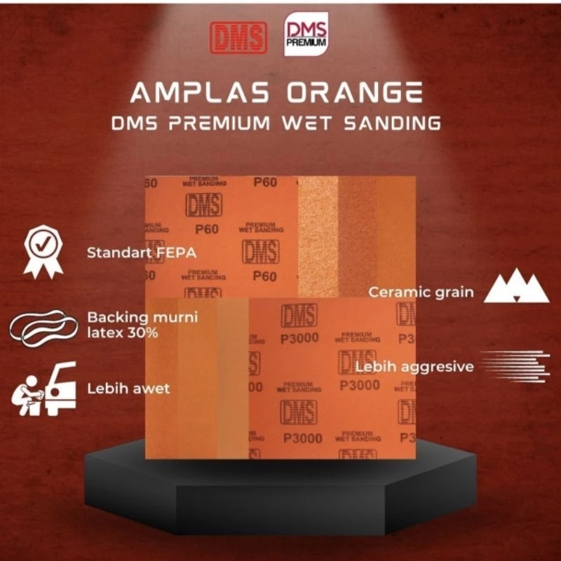 Amplas Orange DMS Grit 3000