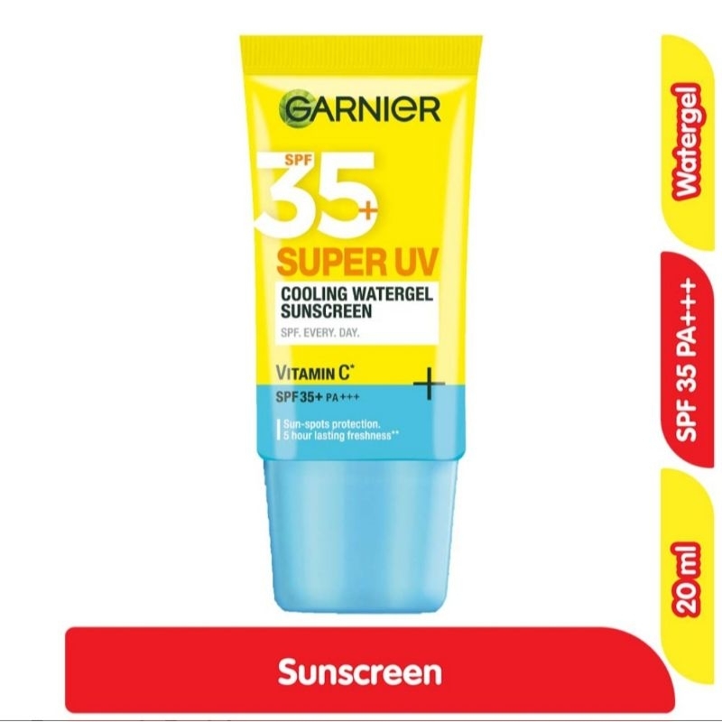 Garnier Super UV Cooling Watergel Sunscreen Wajah SPF 35 20 ml