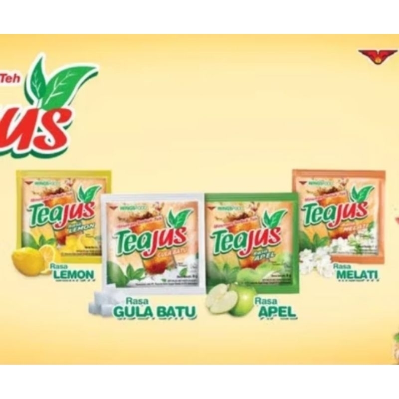 

TEA JUS Minuman teh instan