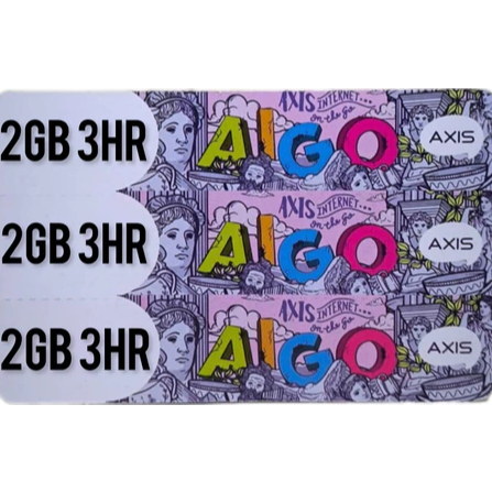 VOUCHER AXIS 2GB 3 HARI + KUOTA LOKAL DI KOTAMU