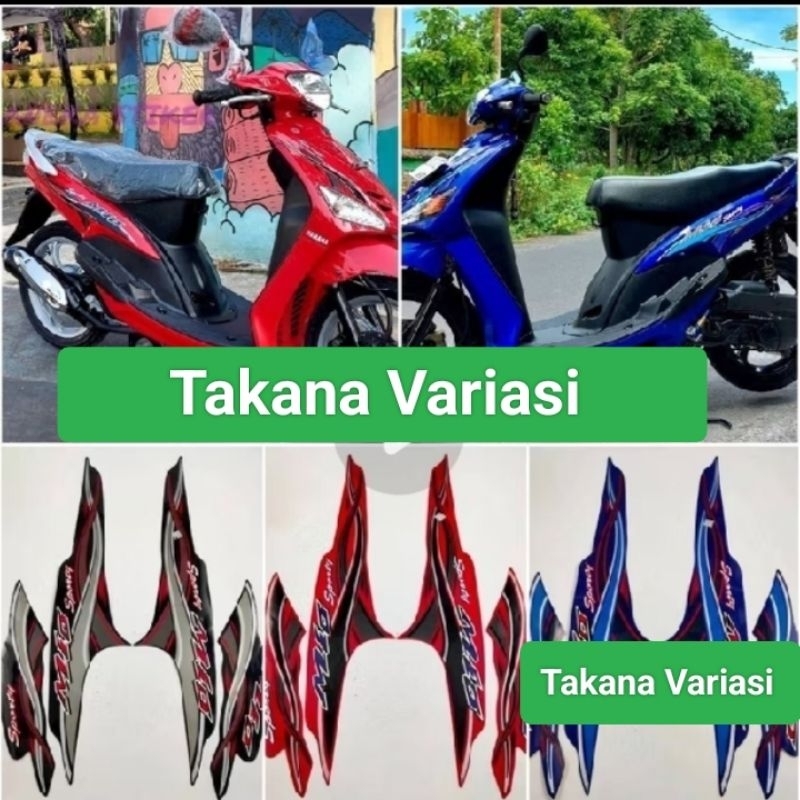 striping Mio sporty 2005