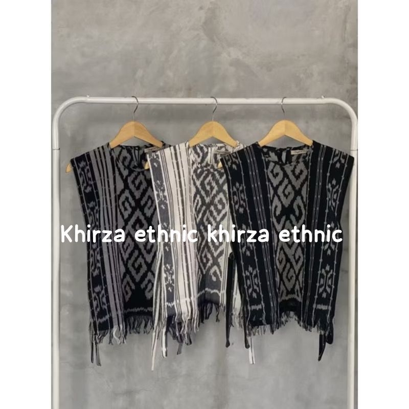 baju tenun - Rompi tenun - atasan tenun - outer tenun