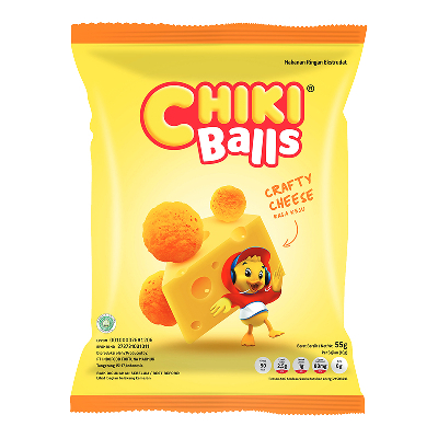

Chiki Balls Makanan Ringan Crafty Cheese 55 g