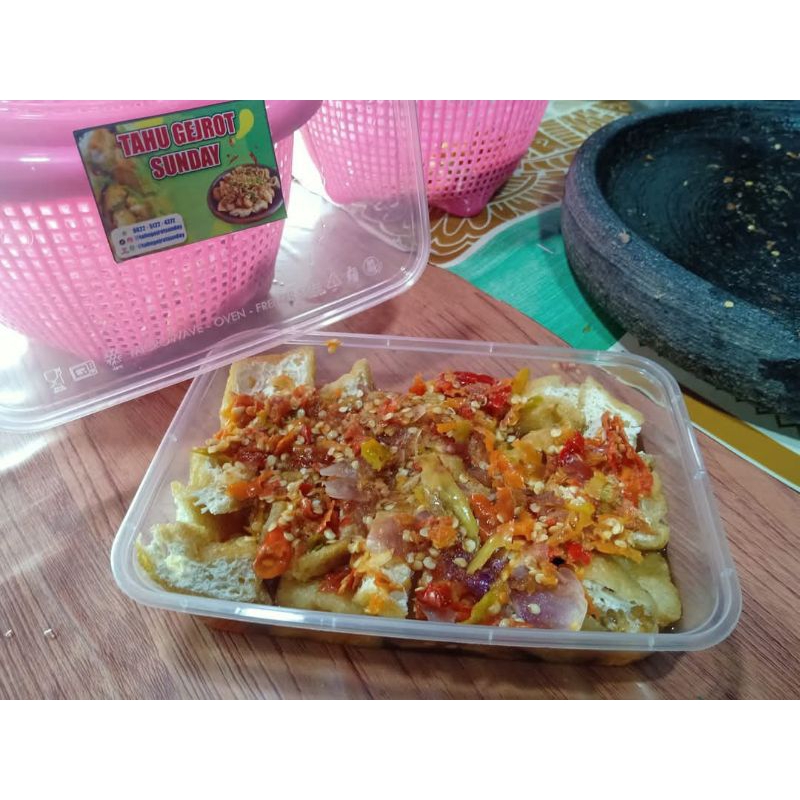 

Tahu Gejrot Sunday Manis ( Tanpa Cabai)