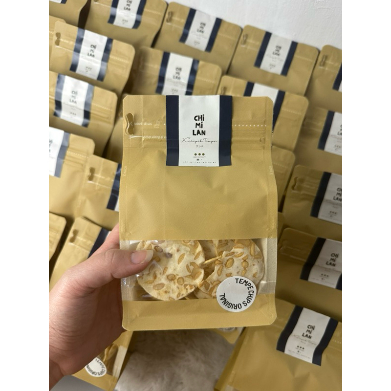 

CHIMILAN Tempe Chips Original - 50 Gram
