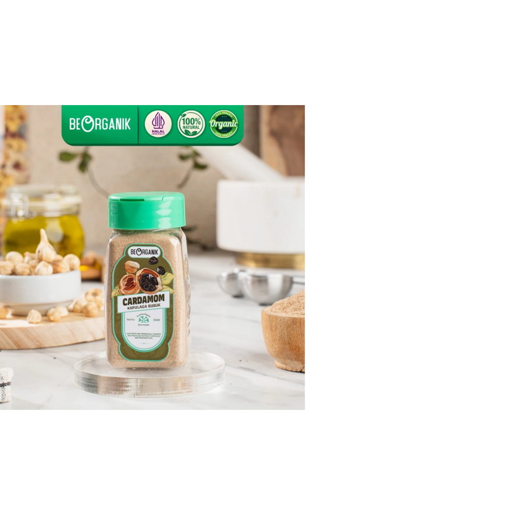 

Beorganik Kapulaga Bubuk / Cardamom Powder