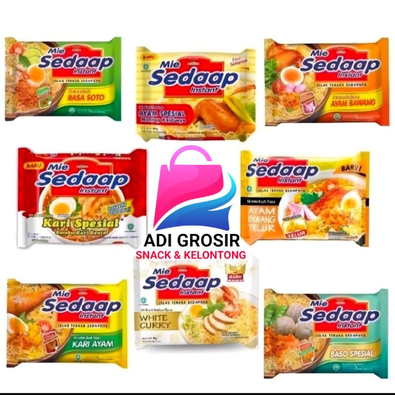 

MIE SEDAAP Instan 75 gr Goreng / Kuah