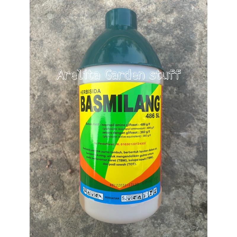 Herbisida / Racun Rumput Basmilang 486SL 1 Liter Original