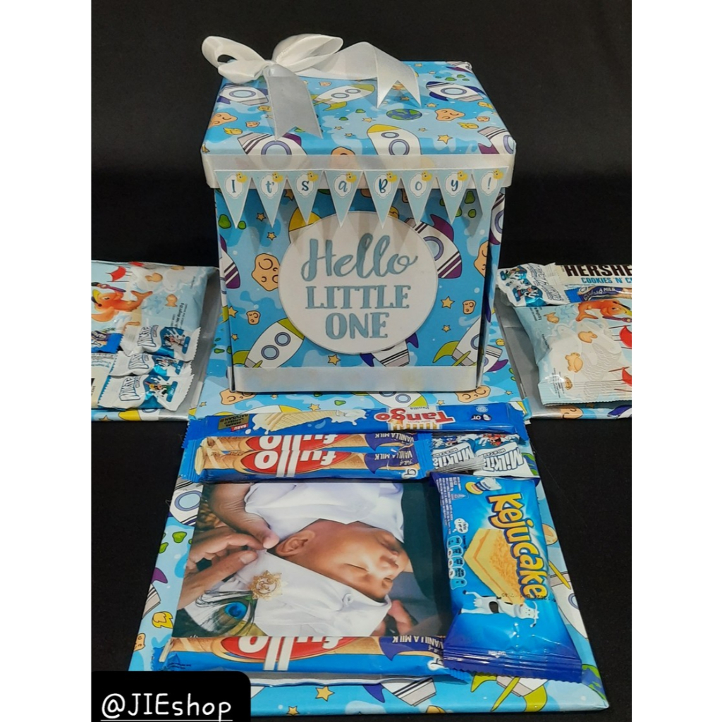 Explosion Box, Exploding Box, Surprise Box, Box Custom, Snack Box, Misteri Box