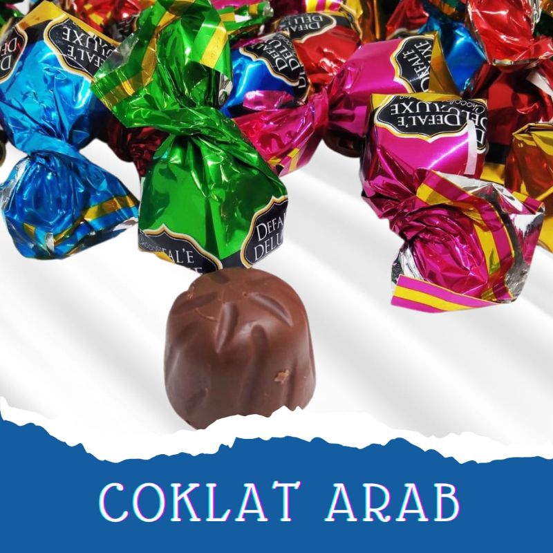 

Coklat turki khas arab 1kg,500g,250g mix warna oleh oleh haji dan umroh