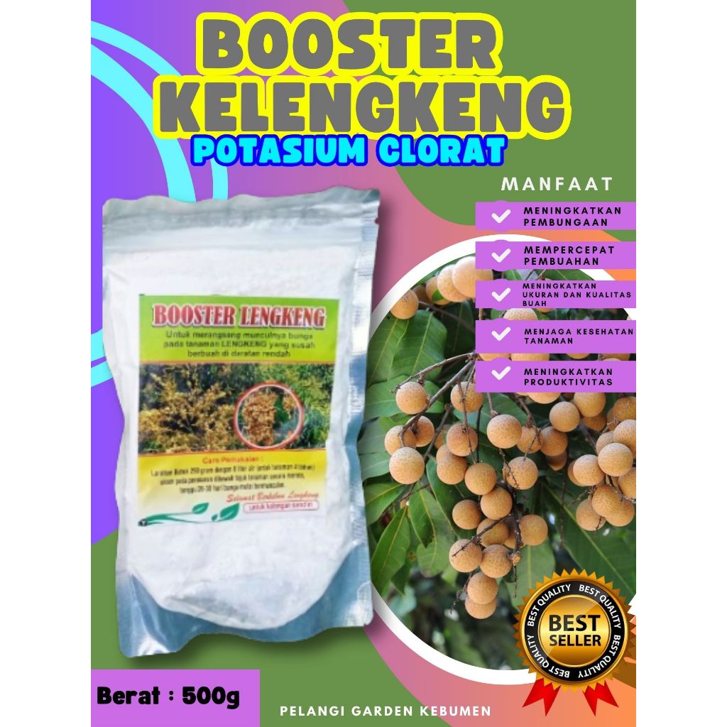 UNGGULAN  Booster Kelengkeng Murni, Booster Kelengkeng Murni 1Kg, Booster Kelengkeng Merah