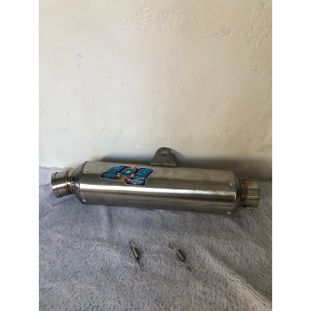 Slincer Knalpot Dos Bulat Jenong inlet 50 Sarangan Full Bas Ulem