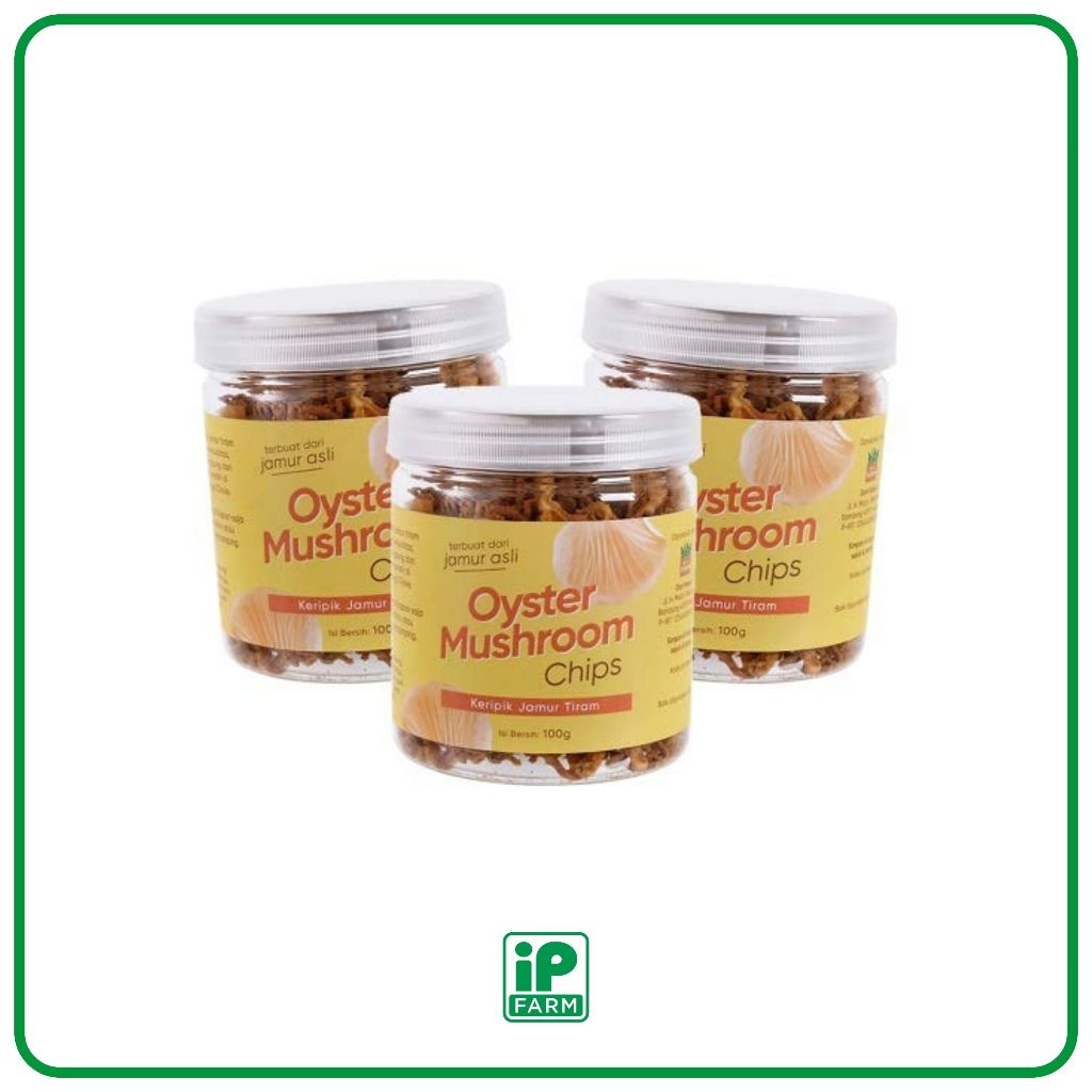 

Oyster Mushroom Chips / Keripik Jamur Tiram 100gr