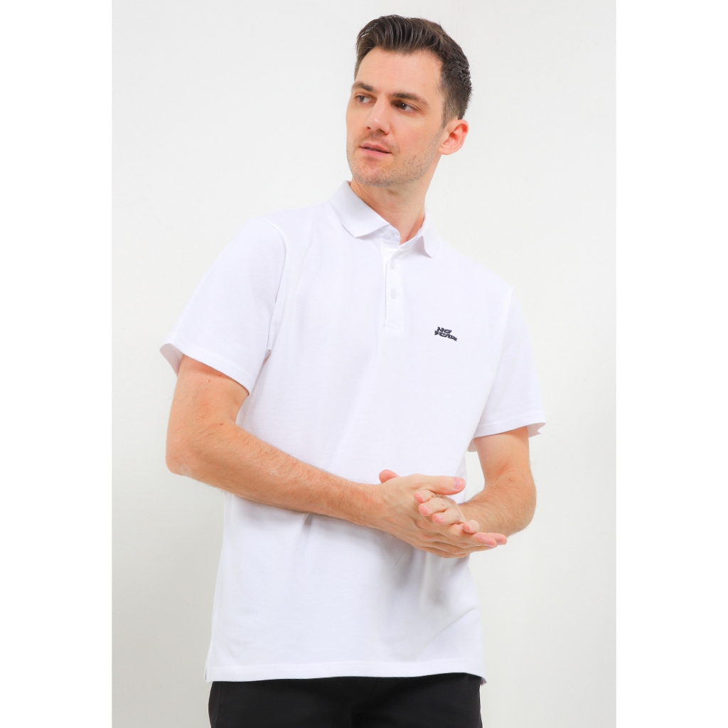 No Fear - Old Regular Fit Polo Shirt - White