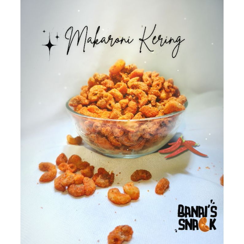 

Banai's Snack Makaroni Kering Camilan Dengan Variasi Rasa