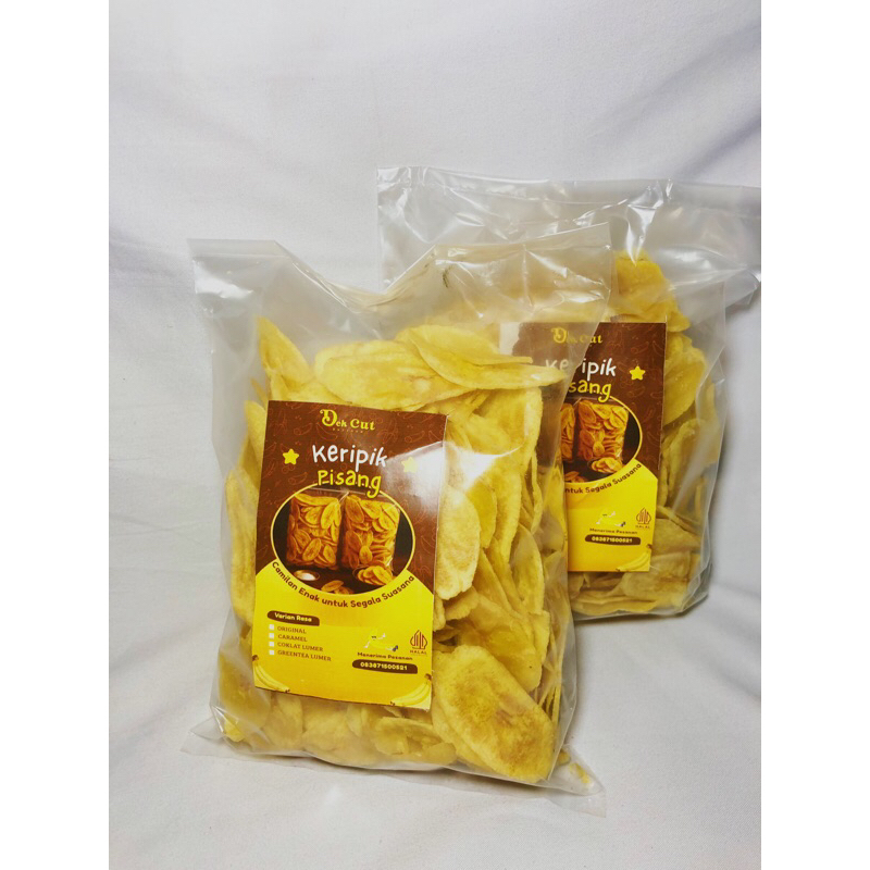 

KERIPIK PISANG RENYAH ORIGINAL KEMASAN 250gr