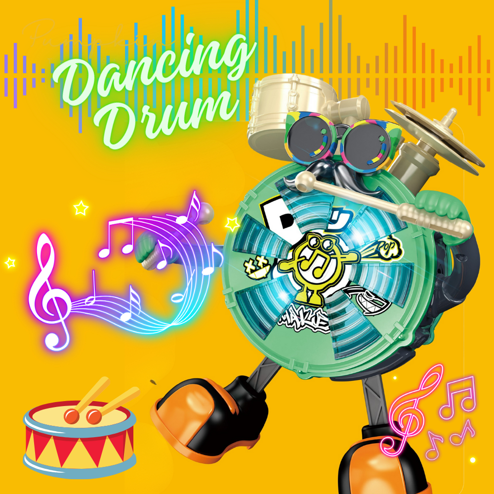 Dancing Robot Music Model Drum /  Mainan Edukasi / Mainan Robot /  Mainan Musik Anak / Drum / Robot 
