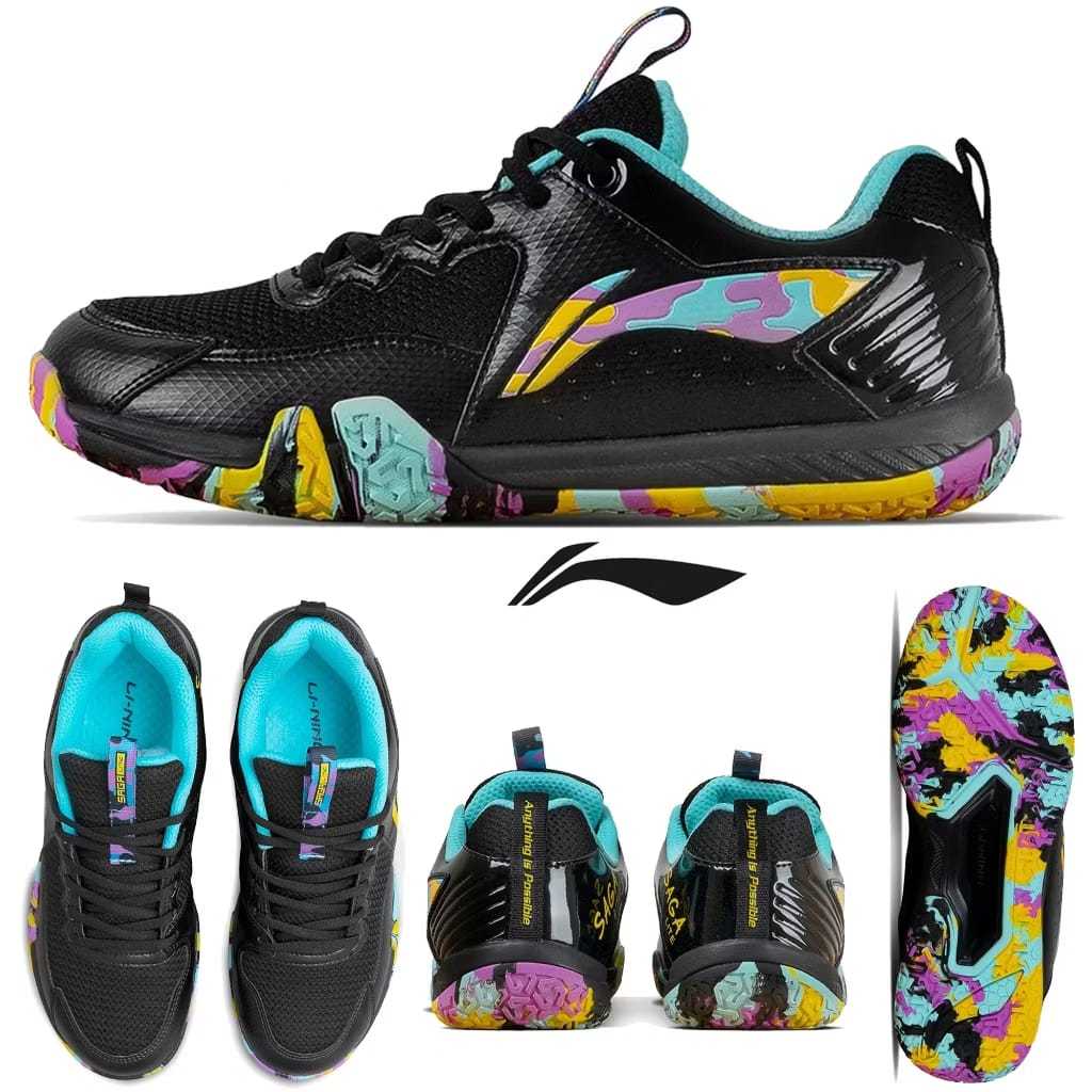 SEPATU BADMINTON LINING SAGA LITE 9