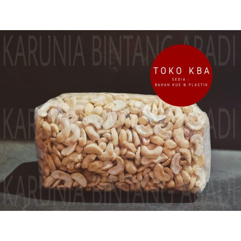 

Kacang Mede Mete Mentah Pecah Dua Utuh 1 kg