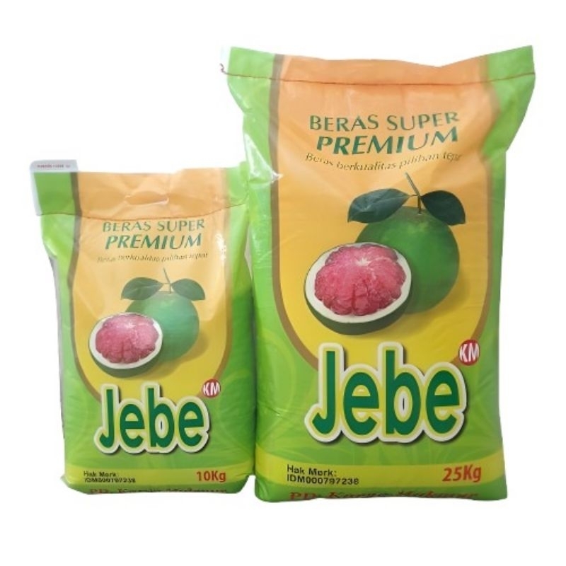 

Beras Jebe Beras Super Premium Pulen Sedang