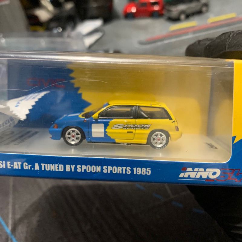 inno64 Civic wonder sb3 spoon sports unseal diecast 1/64