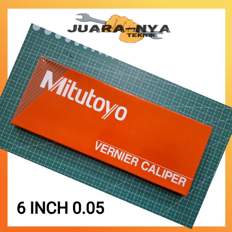 MITUTOYO SIGMAT JANGKA SORONG 6" INVH ( 0.05 ) VERNIER CALIPER