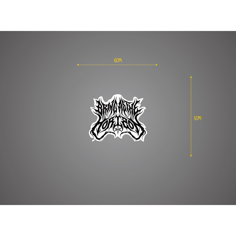 

stiker BRING ME THE HORIZON BMTH band metalcore metal dead metal screamo post hardcore vinil glossy cuting esthetic