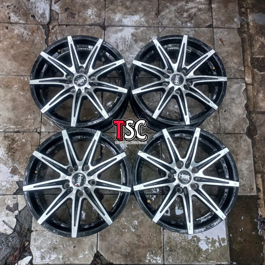 VELG MOBIL BEKAS HSR KCCX R16 PCD 5X114 UNTUK INOVA TERIOS RUSH XPANDER XTRAIL ERTIGA XL7