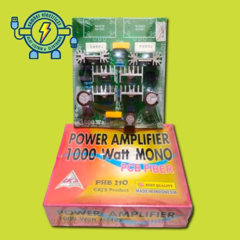 KIT DRIVER POWER AMPLIFIER 3 stage / 3 tingkat 1000 WATT MONO