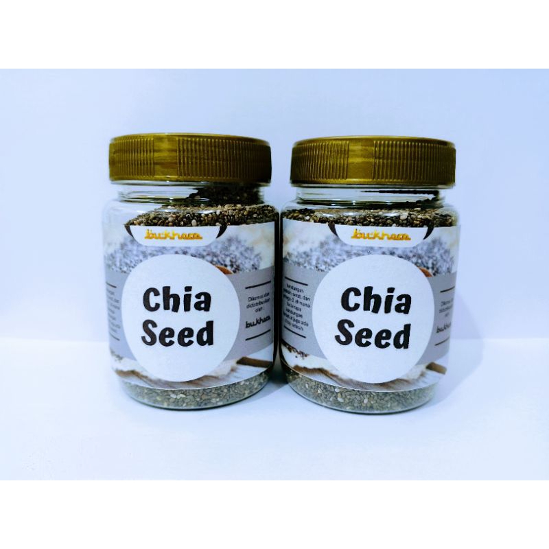 

Chia Seed 120gr Solusinya Pencernaan Sehat, Efektif Kurangi Diabetes, Obesitas & Kolesterol