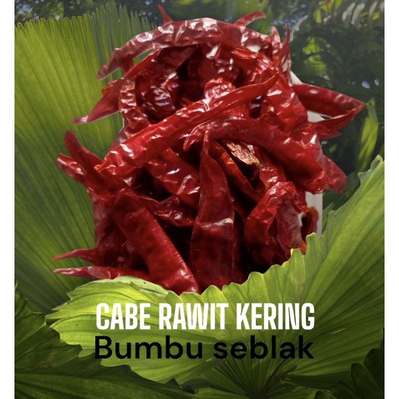 

ready kemasan (( 1.kg CABE RAWIT KERING "MEDIUM" )) BUMBU SEBLAK DLL