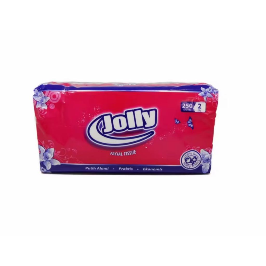 Tisu Jolly 250 Sheet 2 ply