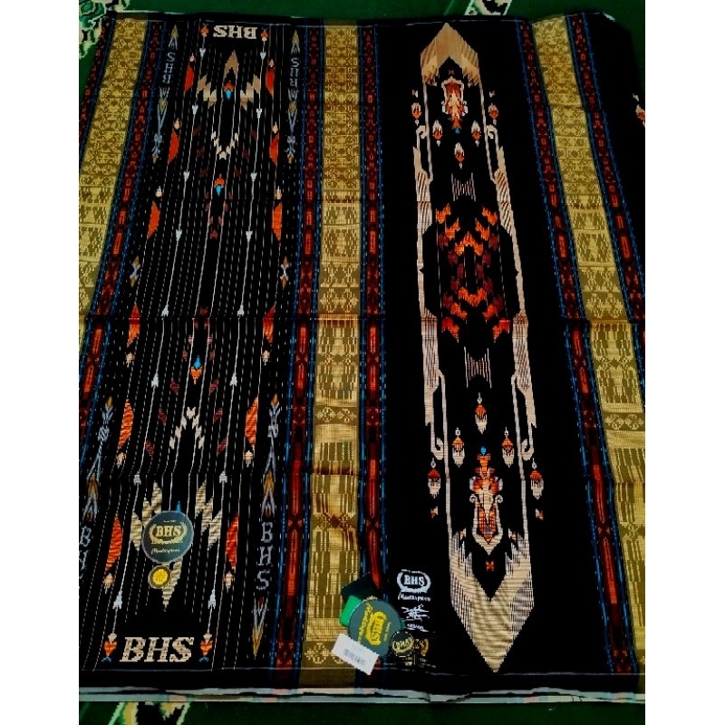 SARUNG BHS MASTERPIECE GOLD MOTIF SIC TERBARU BLACK SERIES