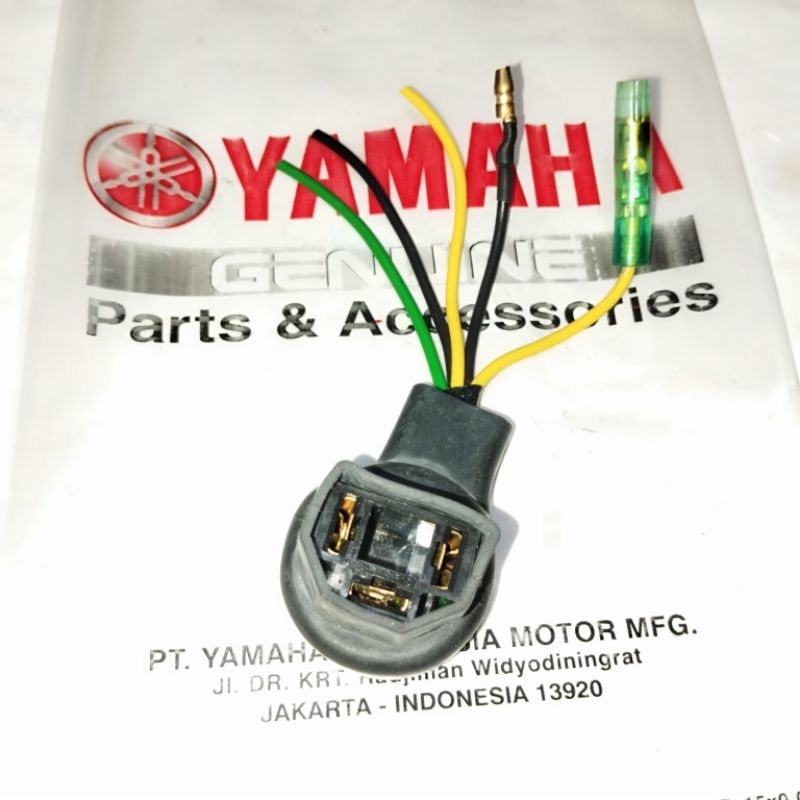 Soket Vitting lampu cop H4 yamaha vixion 3c1 bison mx king original