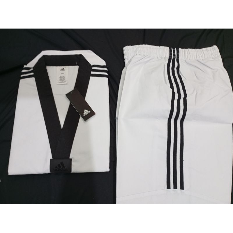 dobok taekwondo adidas grandmaster 3 stripe