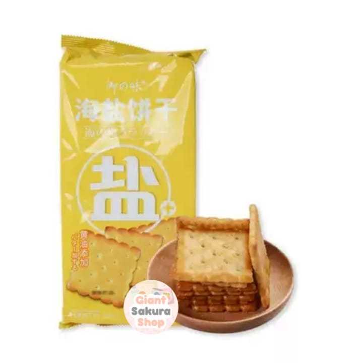 

Yuzhiwei Sea Salt Cracker Butter Flavor / biskuit impor / cemilan / biscuit